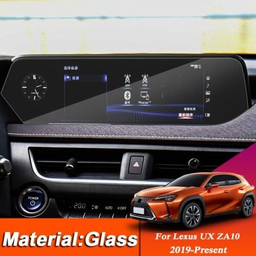 Car Styling GPS Navigation Screen Glass Protective Film Sticker For Lexus UX ZA10 2019-Present Dashboard Display Film TPU Access