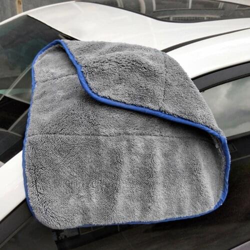48*42CM Super Absorbent Car Wash Cloth Microfiber Towel Cleaning Drying Cloths Rag Detailing Car Towel Car Care Polishing