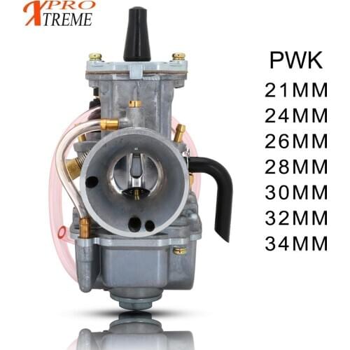 21mm 24mm 26mm 28mm universal PWK Carburetor Carburador For MAIKUNI Keihin Koso OKO 2T 4T engine motorcycle scooter UTV ATV