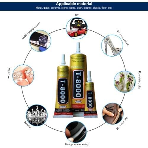 1 Pcs 15ml T8000 Repair Liquid Glue Multi Purpose Glue for Touchscreen Phone Frame Epoxy Adhesive AUG889
