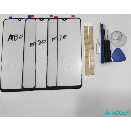 10 PCS/LOT Outer Glass High quality For Samsung Galaxy M10 M20 M30 M40 LCD display Touch Screen Front Outer Glass Panel