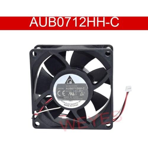 AUB0712HH-C for Delta Electronics AS303 X1173A DC 12V 0.40A 3-wire 70x70x25mm Server Cooling Fan NEW