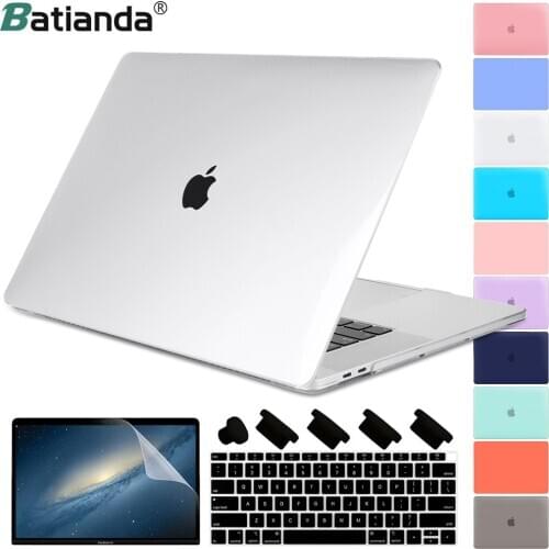 4 in 1 sent cover For MacBook Retina Pro Air 13 15 16 inch 2020 A2179 A2251 A2159 A1932 A2289 Touch Bar&Keyboard Cover Hard Case