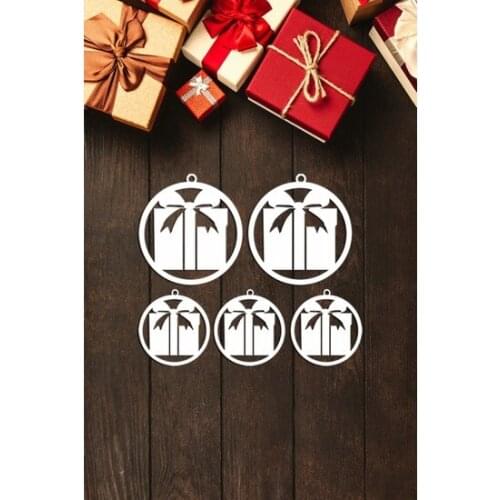 Large Santa Claus and Gift Package christmas Ornament Mdf-White christmas decorations рождественские украшения