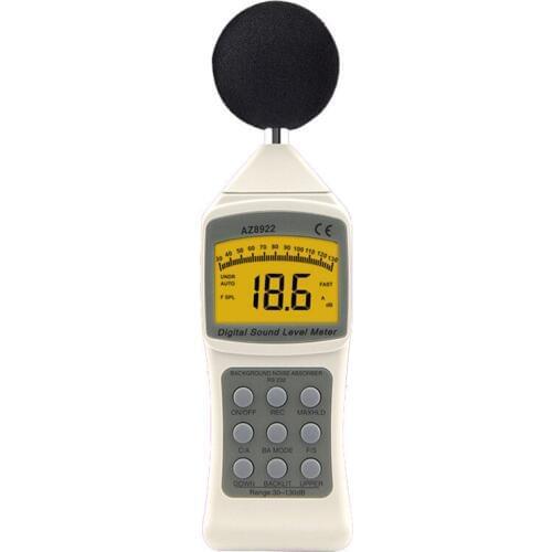 Original Digital Sound Level Meter 30-130dB Noise Meter Handheld High Accuracy Noise Decibel Monitoring Tester Diagnostic Tools