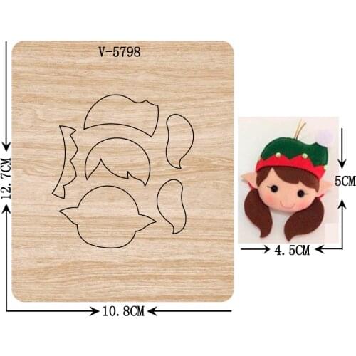 New wooden dies cutting dies for scrapbooking Multiple sizes V-5798