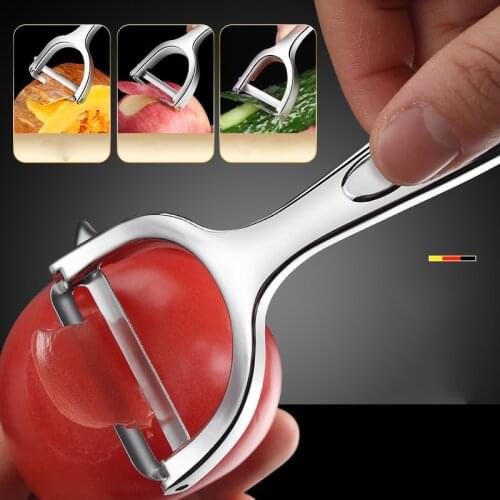Vegetable Fruit Potato Peeler Stainless Steel Sharp Cutter Household Kitchen Gadget Peeling Portable Kitchen Tools Accessories