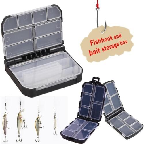 26 Compartments Plastic Fishing Box Bait Case Carp Fish Lures Hooks Storage Case Carp Fishing Equipment Fishing Tackle Boxes