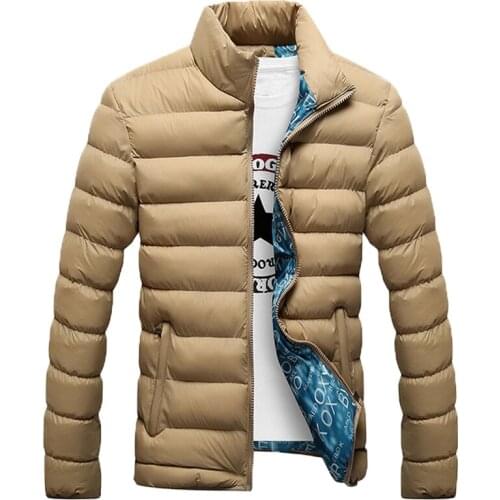 QSuper Winter Men Jacket Casual Mens Jackets And Coats Thick Parka Men Outwear Jacket Male Clothing