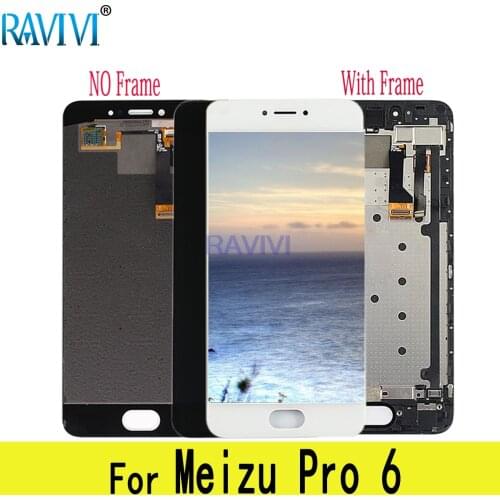5.2" AMOLED M570M LCD For MEIZU Pro 6 LCD Display Touch M570M M570C M570Q Screen Digitizer Assembly Replacement For MEIZU Pro6