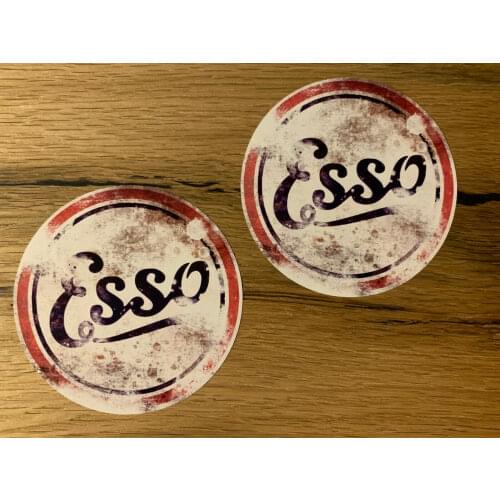 ESSO Aufkleber STP Vintage Retro 76 Old School Oldtimer Ratte Rat Oil V8 #495 car decor stickers