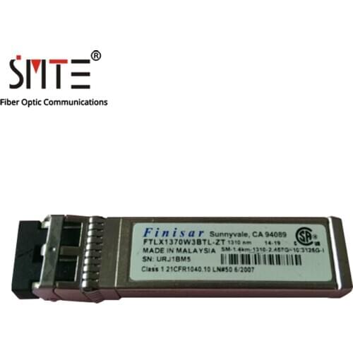 Finisar FTLX1370W3BTL-ZT 10G 1310nm 1.4km Single-Mode Fiber Optical Module