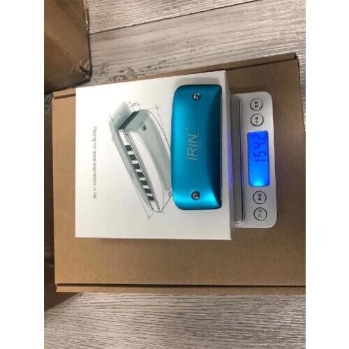 IH-7 IRIN 7-hole Harmonica Colorful Blues Harmonica + Lanyard Material: magnesium aluminum alloy + ABS