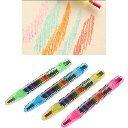 20 Colors Replaced Crayon Multi-color Kids Painting Pen Student Drawing Tools