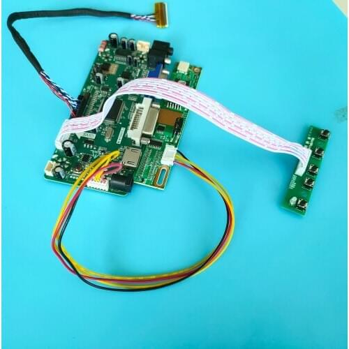 Controller Board kit for B154EW04 V0/B154EW04 V1/B154EW04 V2 HDMI+DVI+VGA LCD Audio 15.4" panel 1280X800 30pin M.NT68676