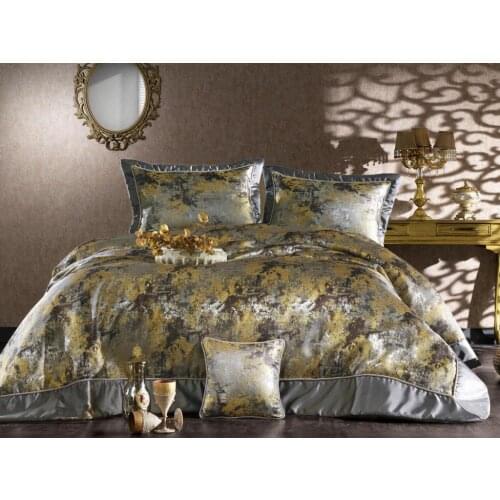 Nirvana Double Bed Cover Set Oxide Yellow