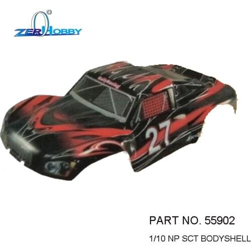 2PCS PER LOT RC CAR BODY SHELL 46*23CM 55902 17104 FOR HSP 1/10 SCALE 4X4 OFF ROAD NITRO SHORT COURSE TRUCK 94155