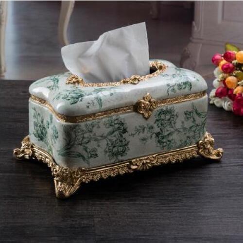 Beautiful tissue box, home office restaurant desktop decorative box