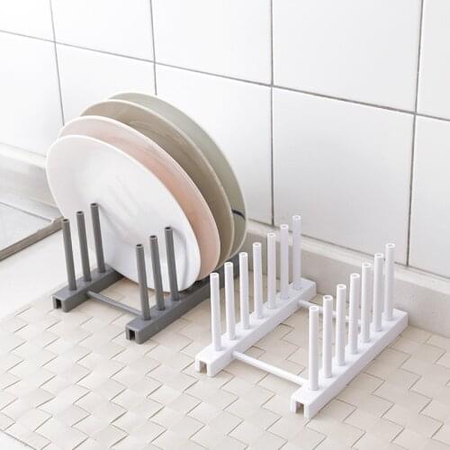 Kitchen Organizer Pot Lid Rack Stainless Steel Spoon Holder Pot Lid Shelf Cooking Dish Rack Pan Cover Stand Kitchen He