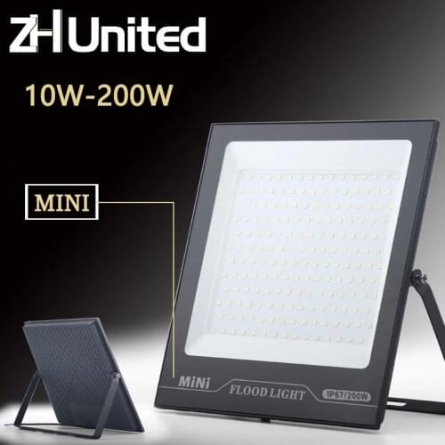 MiNi Spot light 150W 220v Flood Light LED Tempered glass Waterproof IP67 Thinnest Flood Lamp For Square 10W 20W 30W 50W 100W