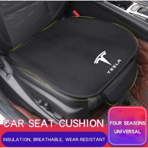 2021 New Seat Dushion For Tesla Model 3 / Y Car Driver Seat Foam Seat Cushion Front Cushion Cover Protective Cover Accessories