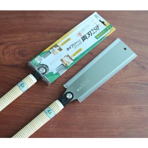 Mortise Saw Double-Edged Saw Handheld Woodworking Tools Fine Woodworking Tenon Slim Saw Road S-250