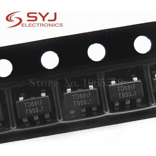 10pcs/lot TD6817 SOT-23-5 1.5MHz 2A In Stock