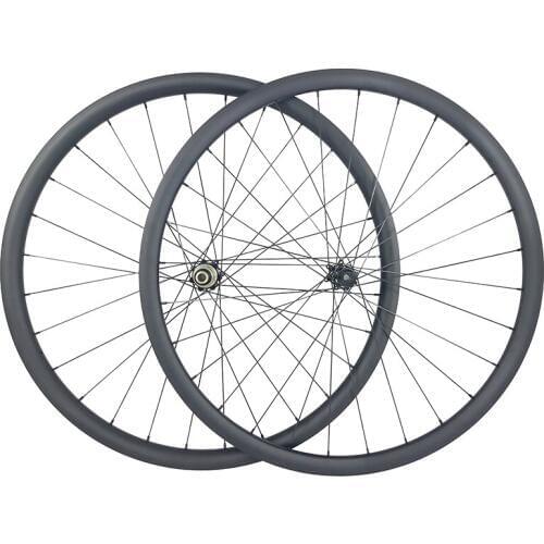 1280g 29er MTB XC GRAVEL tubeless carbon wheels 34mm wide 30mm deep straight pull clincher wheelset 9mm 12X100 15X100 12x142 XDR