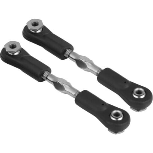 2pcs/set Remote Control Car Steering Rod Servo Link Turnbuckle Linkage for ZD 1:8 Model Car RC Push Rods RC Accessories