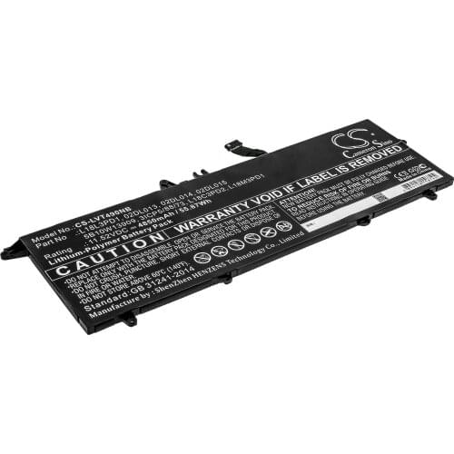 CS 4850mAh/55.87Wh battery for Lenovo T490s 20NX001FCD,ThinkPad T490s,(20NX000RCD),SB10T83153,SB10T83154,SB10T83198