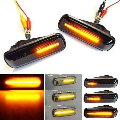 Dynamic Blinker Turn Signal Lamp LED Side Marker Light Flashing Indicator For Honda Civic 96-00 CRV Ballade Hatchback Sedan