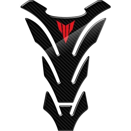For Yamaha MT01 MT03 MT09 MT10 MT-09 Tankpad 3D Carbon-Look Motorcycle Tank Pad Protector