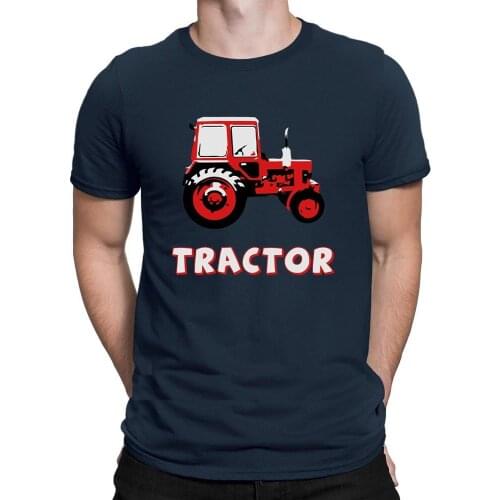 Tractor Mtz T shirts Pattern Awesome Pop Top Tee Summer Style Mens Tshirt Anti - Wrinkle Customized Casual Anlarach