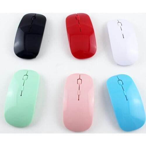 Hot sale 2.4G wireless mouse office ultra-thin fashion wireless computer mouse gift blue and white porcelain engineering mouse