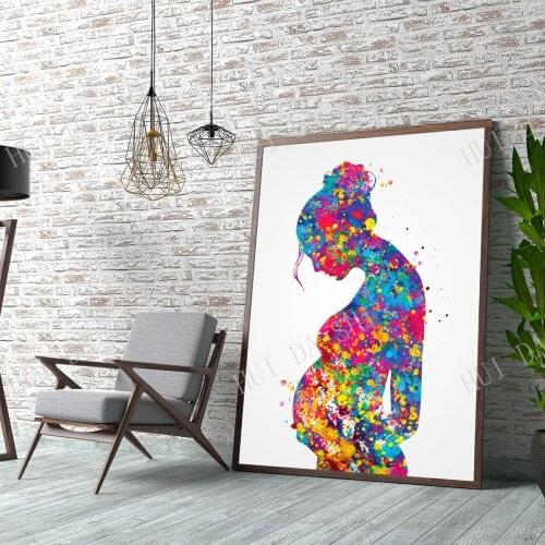 HUI DA SHI Wall Watercolor Paintings