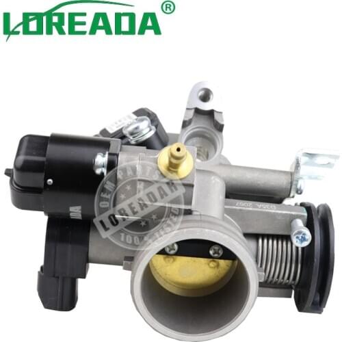LOREADA Mechanical Throttle Body For CHERY QQ UAES 1.0L/1.3L Engine Wuling Motors WULING 6360 HAFEI 1.0L 1.3L 462 Delphi System