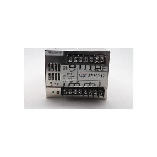 LEYU PFC Function Power Factor Correction 500w power SP-500 series Single Output 12v 24v 48v switching power supply