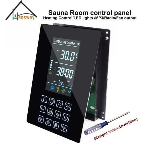 Multifunction Sauna Steam Generator Controller Heating Panel Price for MP3 USB LED FAN AUX