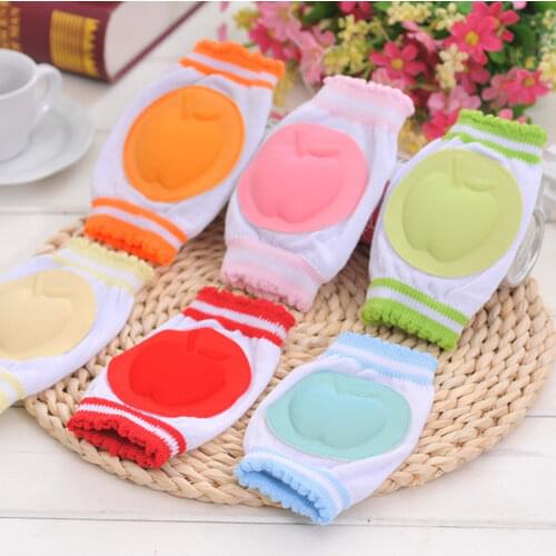 1 Pair Kids Safety Crawling elbow kneepad cushion Toddlers Baby Girls Boys Knee Pads Protector Safety Mesh Infant leg warmer