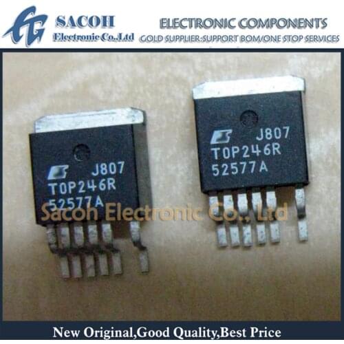 Free Shipping 10Pcs TOP245R TOP246R TOP247R TO-263-7 Integrated Off-line Switcher