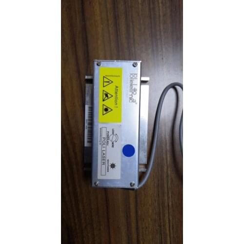 Solid blue laser gun for poli minilab