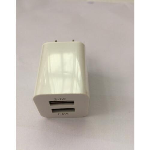 100pcs/lot 2A+1A US Plug Home Trave Wall Charger Dual USB Charger for iPhone 6 7 8 X for Samsung HTC
