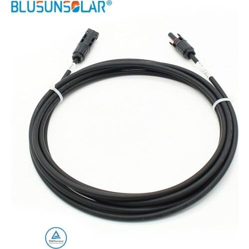 5PCS 7Metres 4mm2(12 AWG) Solar Extension Cable with Connector/ PV cable TUV Standard for Solar Panel
