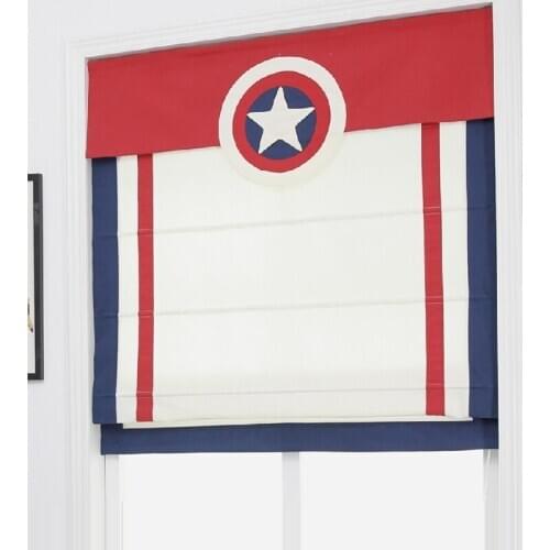 High Quality Roman Blinds Window Curtains Blackout Or Light Filtering Fabric Model RM22 Designs Manual Chain Control Customize