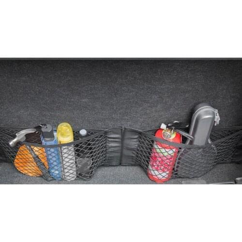 Rear Net Bag Replacement Seat Truck Car Sticking Storage Black Hanging