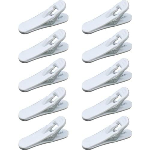 10Pcs Mini Portable Rotatable Earphone Cable Clip Clamp for Earphone