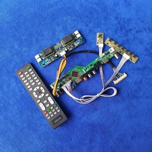 4CCFL Analog Signal LVDS 30 Pin kit HDMI-compatible USB AV VGA Monitor drive card 1280*1024 For LM170E01-A4/A5/A6K1/G5/TLA1/TLB3