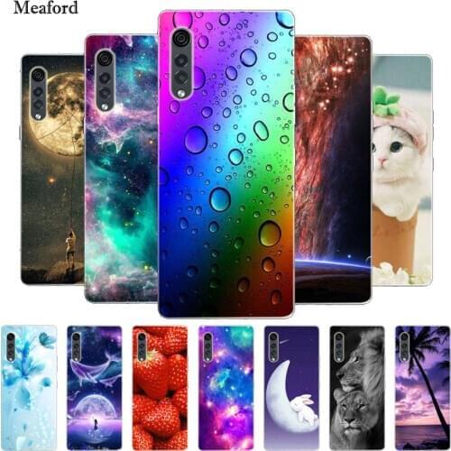 6.8" For LG Velvet Case Silicone Soft TPU Bumper Cover For LG Velvet Phone Cases fundas for LG Velvet 5G Cute Fashion 4G