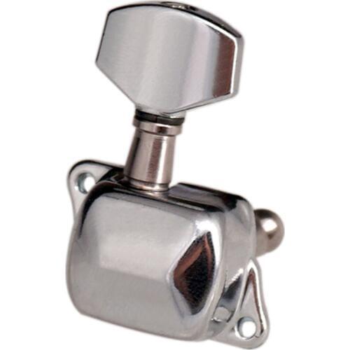 6 Right Tuning Pegs Key Tuners Guitar Machine Heads for Electric Guitar Replacement Silver