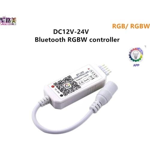 Magic Home DC5V 12V 24V Bluetooth Wireless WiFi Controller,RGB/RGBW IR RF LED Controller for 5050 WS2811 WS2812B Pixel led strip